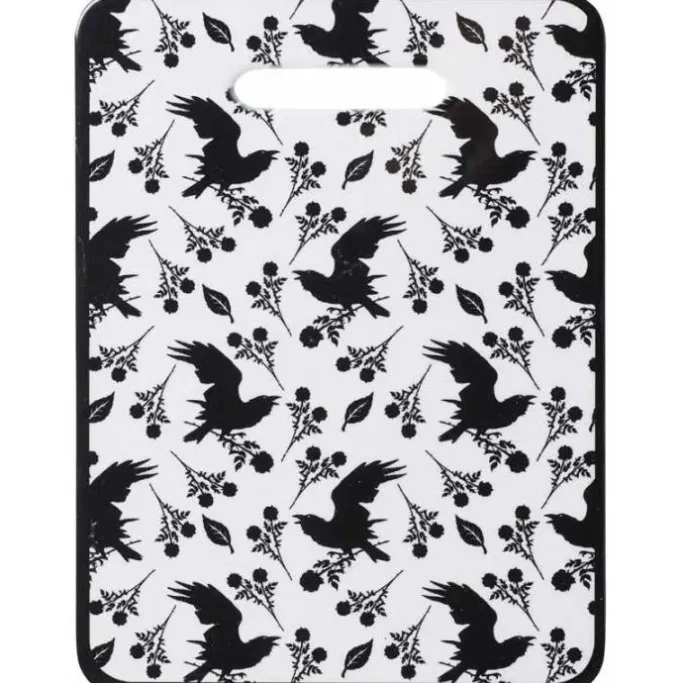 Alchemy Gothic Alchemy Raven and Rose Chopping Board
