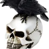 Alchemy Gothic Alchemy Raven Skull Miniture