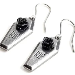 Alchemy Gothic Alchemy RIP Rose Earrings