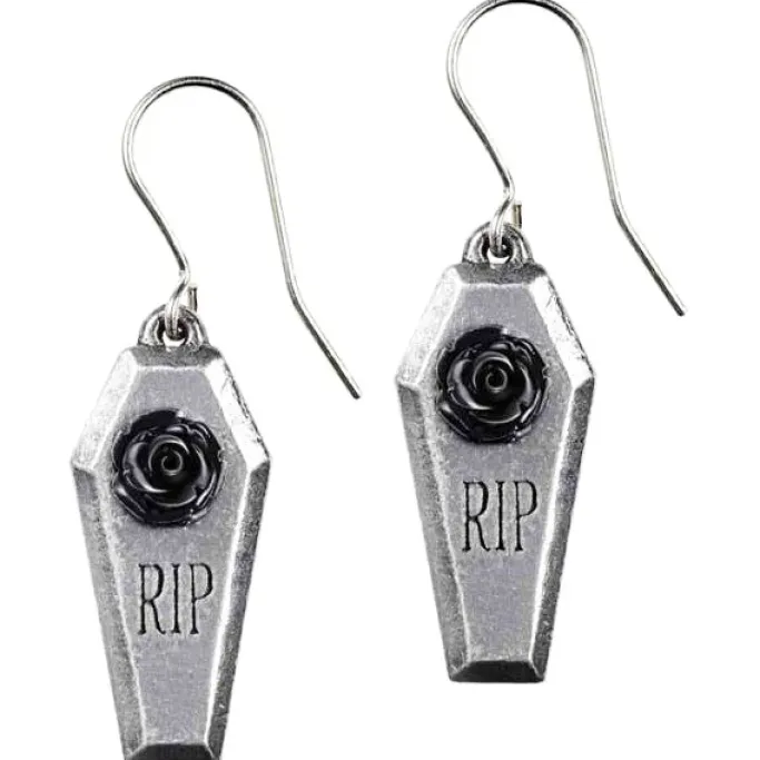 Alchemy Gothic Alchemy RIP Rose Earrings