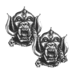 Alchemy Gothic Alchemy Rocks Motorhead Warpig Stud Earrings