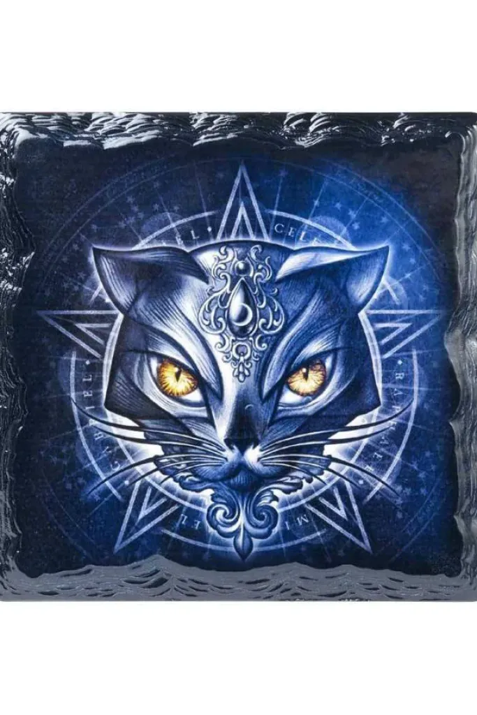 Alchemy Gothic Alchemy Sacred Cat Coaster