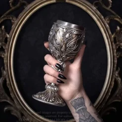 Alchemy Gothic Alchemy Sacred Cat Goblet