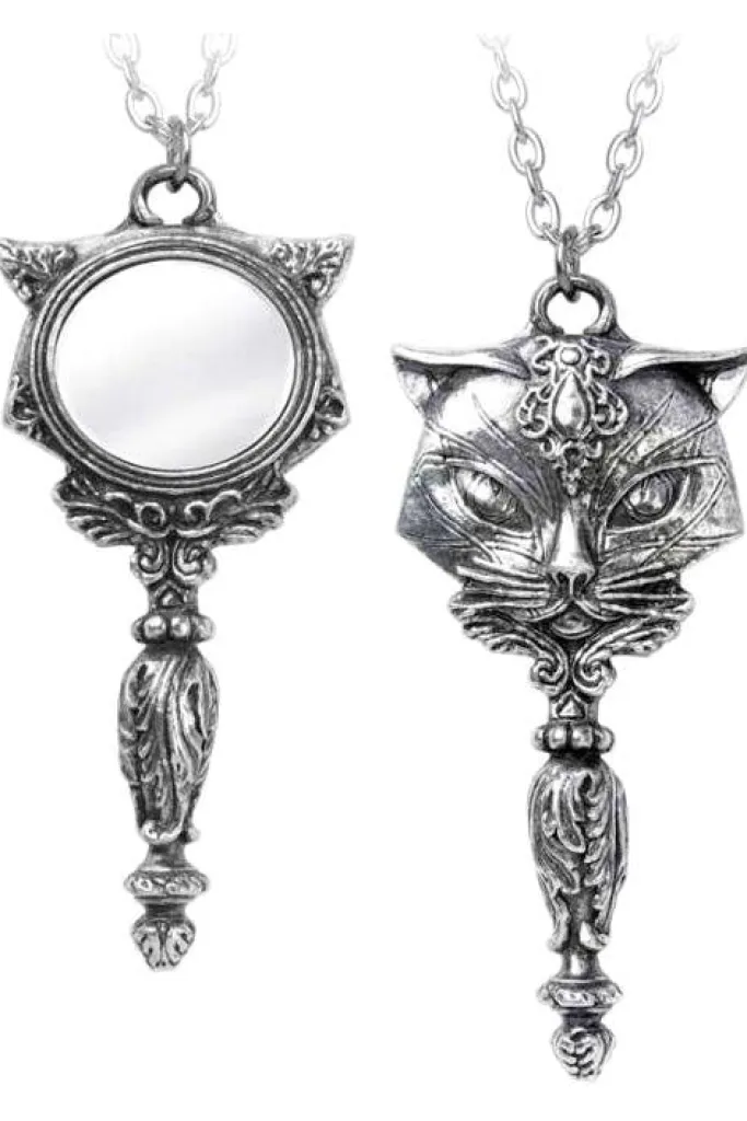 Alchemy Gothic Alchemy Sacred Cat Vanitas Pendant