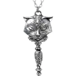 Alchemy Gothic Alchemy Sacred Cat Vanitas Pendant