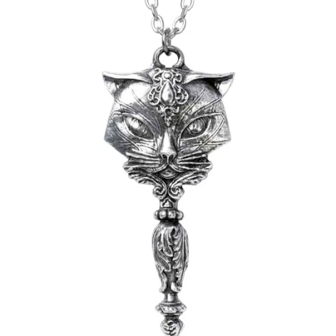 Alchemy Gothic Alchemy Sacred Cat Vanitas Pendant
