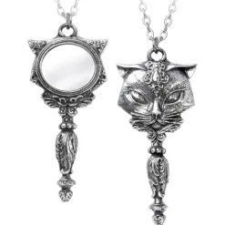 Alchemy Gothic Alchemy Sacred Cat Vanitas Pendant