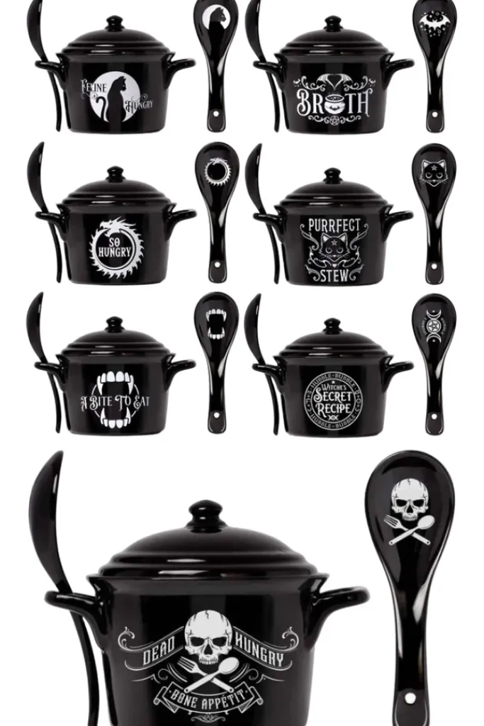 Alchemy Gothic Alchemy Set of 7 Soup Bowls