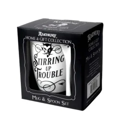 Alchemy Gothic Alchemy Stirring up Trouble Mug and Spoon Set