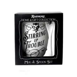 Alchemy Gothic Alchemy Stirring up Trouble Mug and Spoon Set