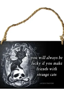 Alchemy Gothic Alchemy Strange Cats Meowstophelex Plaque