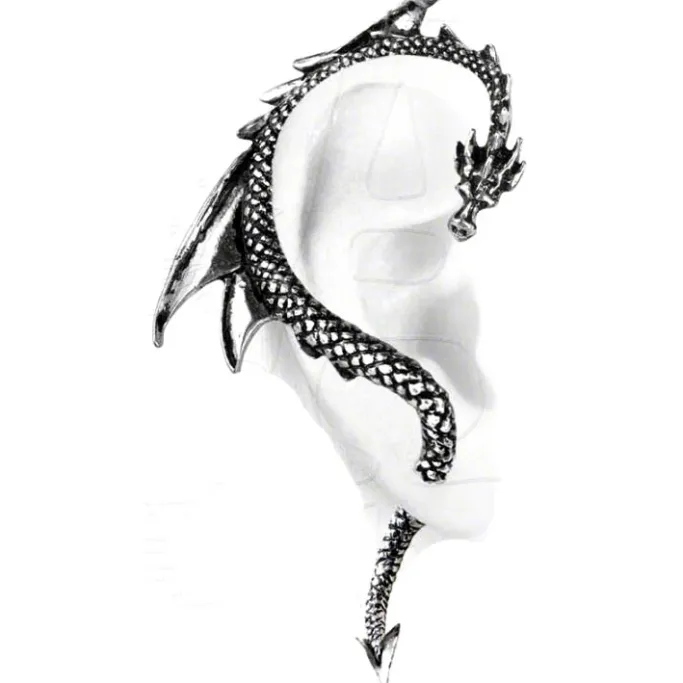 Alchemy Gothic Alchemy The Dragons Lure Stud Earring E274