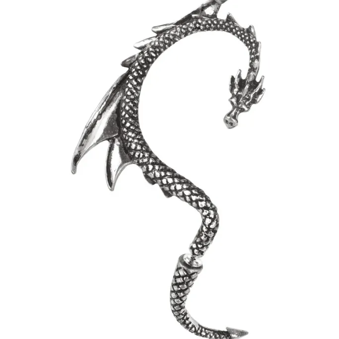 Alchemy Gothic Alchemy The Dragons Lure Stud Earring E274