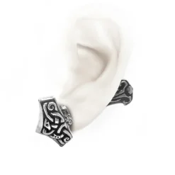 Alchemy Gothic Alchemy Thunderstick Thors Hammer Earring