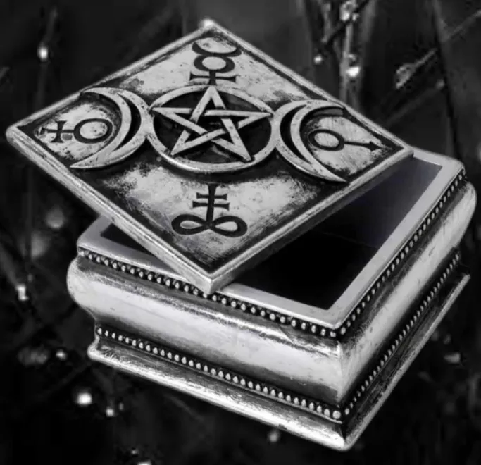 Alchemy Gothic Alchemy Triple Moon Spell Box