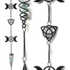 Alchemy Gothic Alchemy Triple Moon Wind Chime