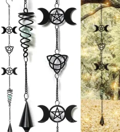 Alchemy Gothic Alchemy Triple Moon Wind Chime