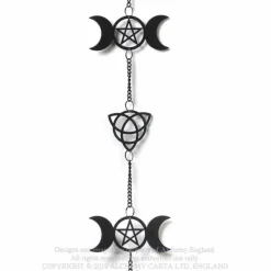 Alchemy Gothic Alchemy Triple Moon Wind Chime