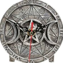 Alchemy Gothic Alchemy Wiccan Desk Clock