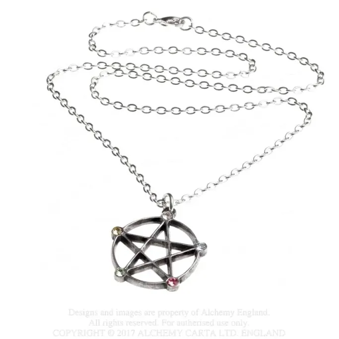 Alchemy Gothic Alchemy Wiccan Elemental Pentacle