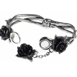Alchemy Gothic Alchemy Wild Black Rose Bracelet