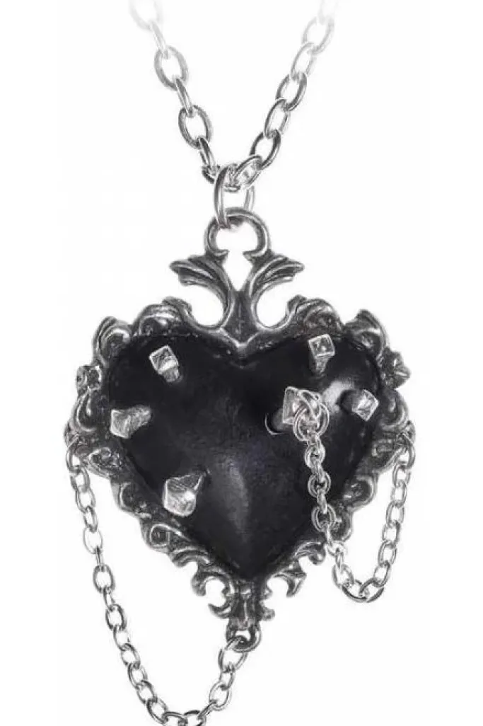 Alchemy Gothic Alchemy Witch Heart Pendant
