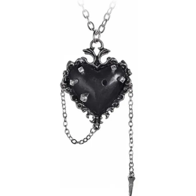 Alchemy Gothic Alchemy Witch Heart Pendant