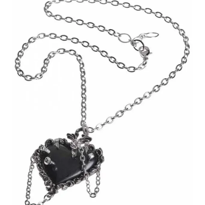 Alchemy Gothic Alchemy Witch Heart Pendant
