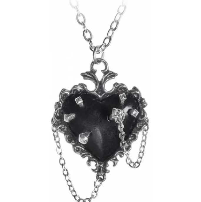 Alchemy Gothic Alchemy Witch Heart Pendant