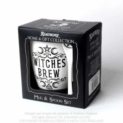 Alchemy Gothic Alchemy Witches Brew Mug and Spoon Set