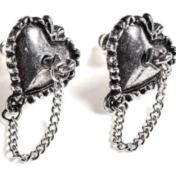 Alchemy Gothic Alchemy Witches Heart Studs
