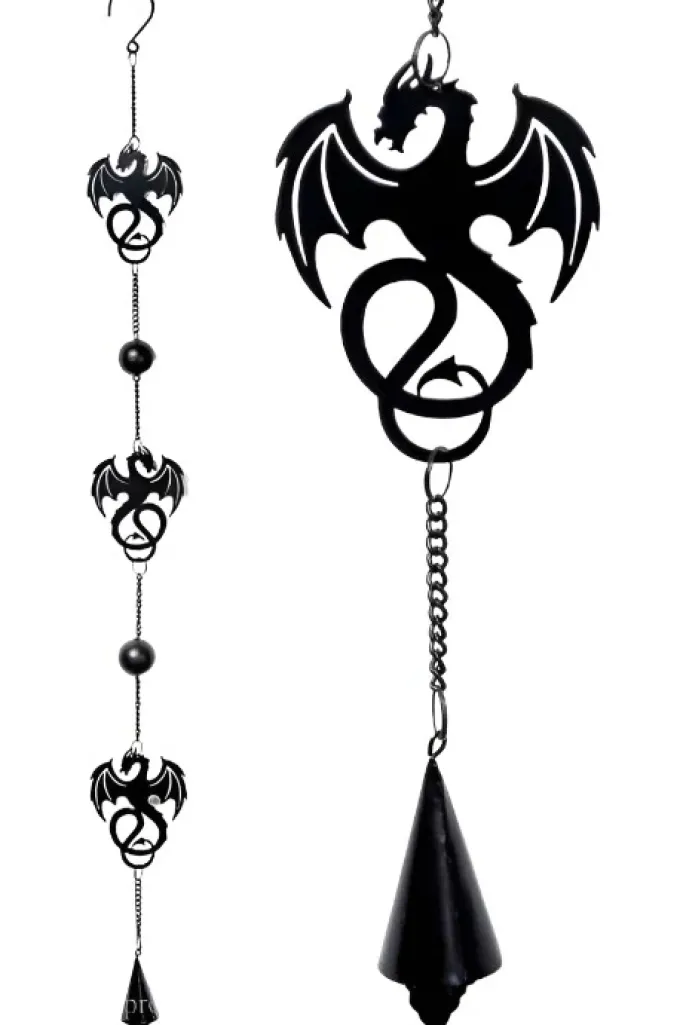 Alchemy Gothic Alchemy Wyvrex Dragon Wind Chime