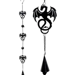 Alchemy Gothic Alchemy Wyvrex Dragon Wind Chime