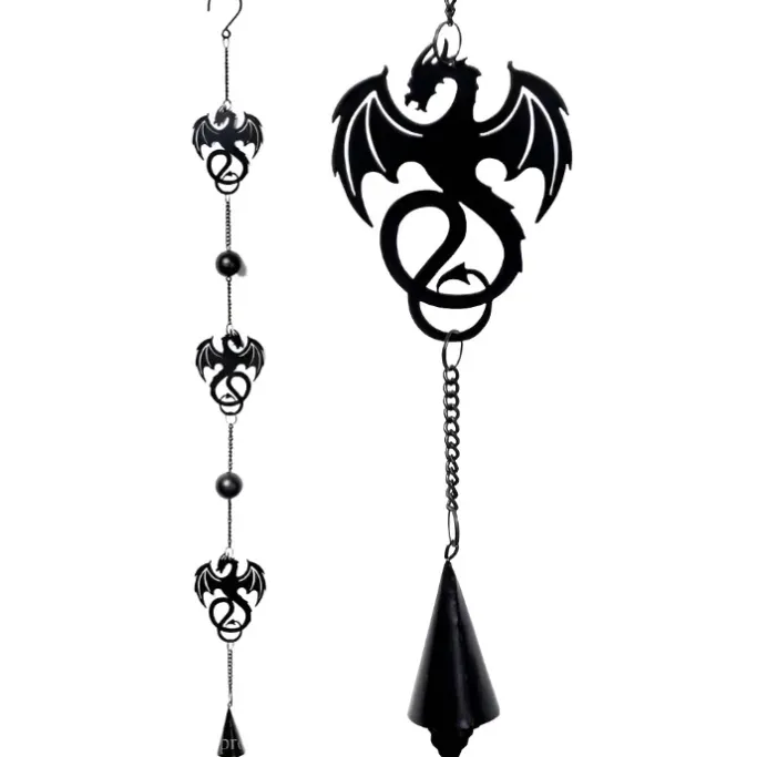 Alchemy Gothic Alchemy Wyvrex Dragon Wind Chime