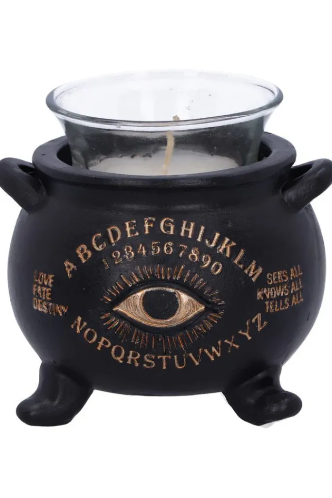 Nemesis Now All Seeing Cauldron Candle Holder