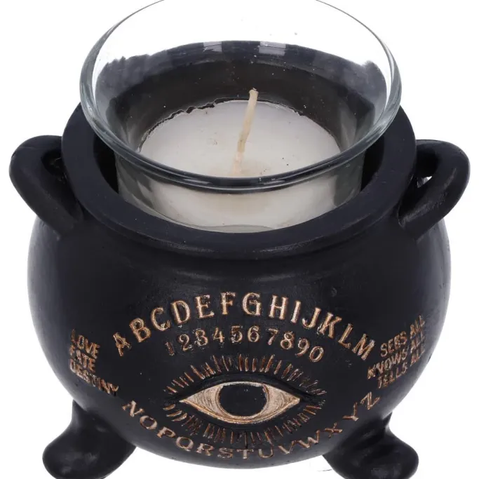 Nemesis Now All Seeing Cauldron Candle Holder