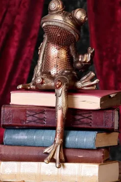 Nemesis Now Alpha Anura Steampunk Frog