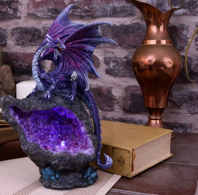 Nemesis Now Amethyst Custodian Dragon