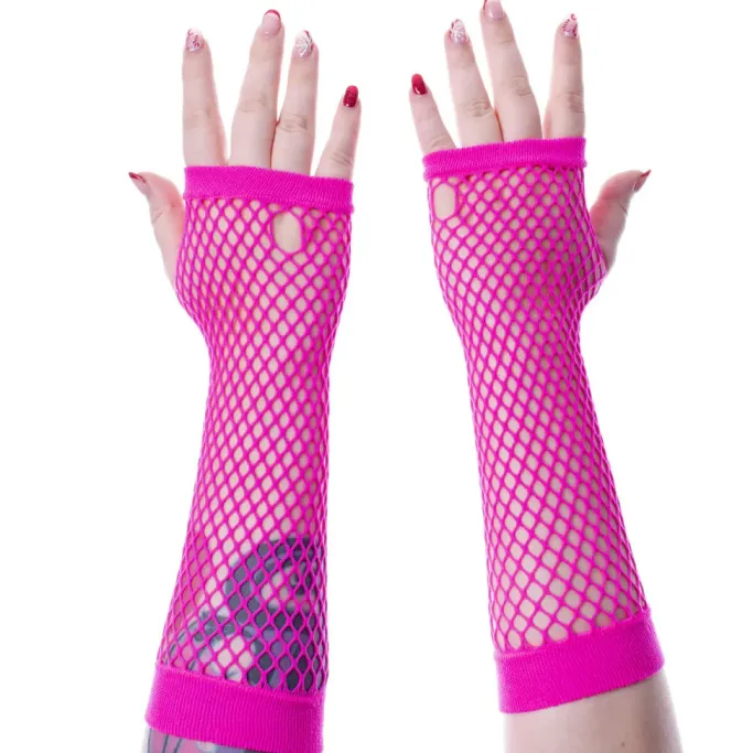 Innocent Clothing Andar Pink Mesh Gloves