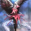 Something Different Anne Stokes Air Element Sorceress Picture