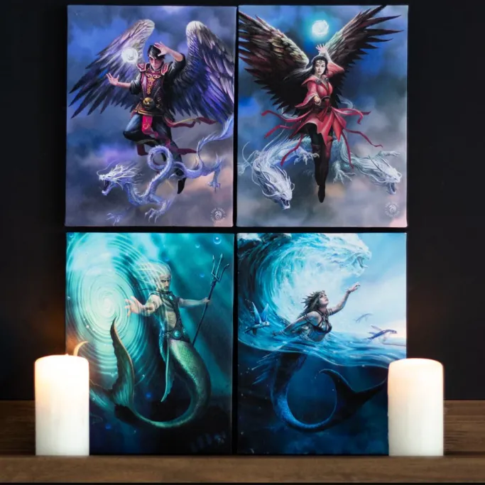 Something Different Anne Stokes Air Element Sorceress Picture