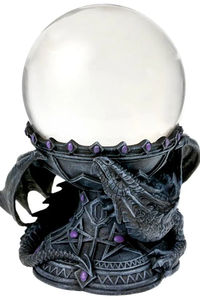 Nemesis Now Anne Stokes Dragon Beauty Crystal Ball Holder