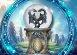 Nemesis Now Anne Stokes Dragon Heart Snow Globe