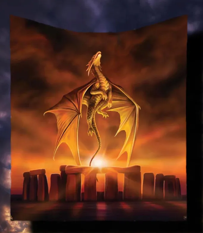 Nemesis Now Anne Stokes Dragon Solstice Throw