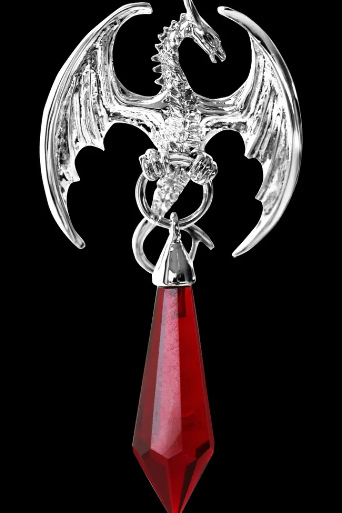 Anne Stokes Jewellery Anne Stokes Dragonet Silver Pendant