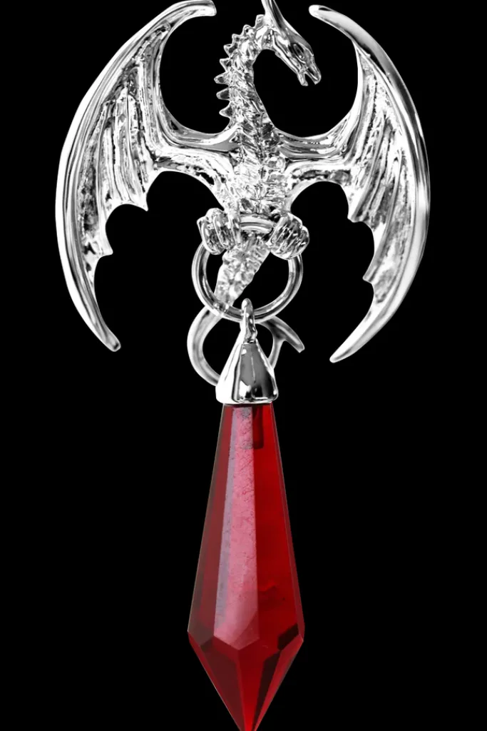 Anne Stokes Jewellery Anne Stokes Dragonet Silver Pendant