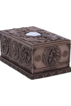 Nemesis Now Anne Stokes Dragons of the Sabbats Tarot Box
