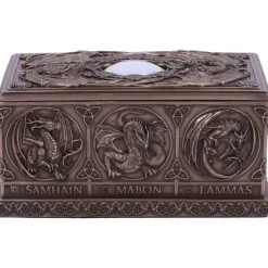 Nemesis Now Anne Stokes Dragons of the Sabbats Tarot Box