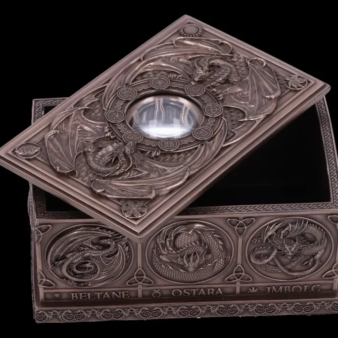 Nemesis Now Anne Stokes Dragons of the Sabbats Tarot Box