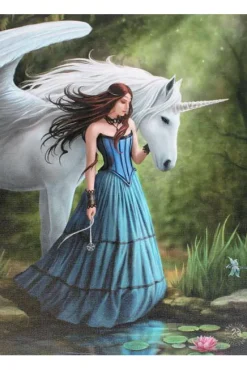 Something Different Anne Stokes Enchanted Pool Unicorn Picture